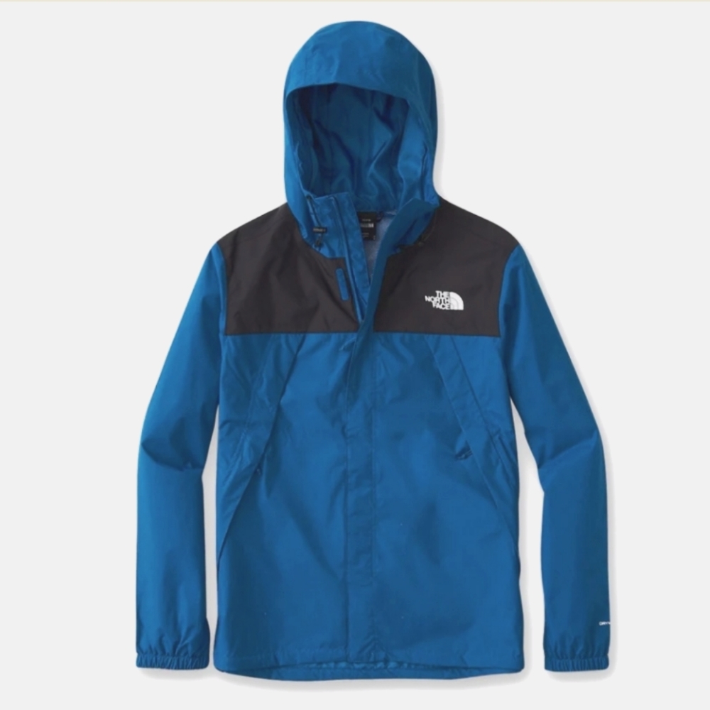 THE NORTH FACE Antora Jacket - Banff Blue / Black Windbreaker Parka Jacket